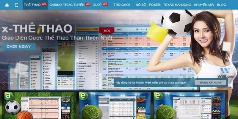 Các bước cá cược W88 Thể thao vô cùng dễ hiểu